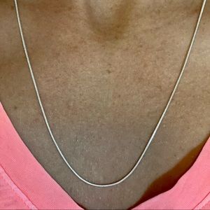 18” Sterling Silver Snake Chain
